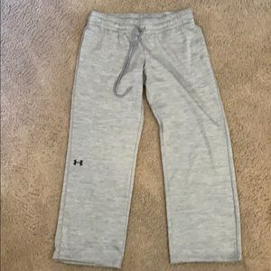 Under armor grey sweatpants